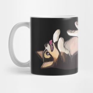 Pembroke Welsh Black Corgi pin Mug